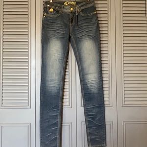 NWT Vintage Beyoncé Dereon : Skinny Jeans - 3/4